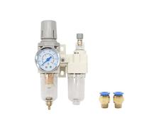 Compresor Filtro de aire Regulador de presión Trampa Separador de agua y aceite neumático Bomba Drenaje manual Suministro AC2010-02 Tipo SMC(AC2010-02 PC12-02)