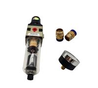 Compresor neumático AW2000-02D con regulador de presión de drenaje automático y separador de aceite/agua(AW2000-02D PC12)