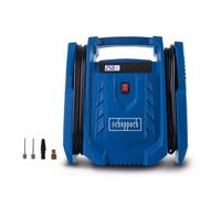 Compresor portátil sin aceite 8bar 120W 24l/min Scheppach air force7 mini