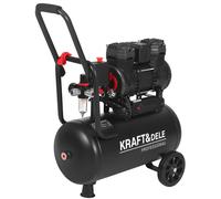 Compresor Sin Aceite 24L 1450W 249L/min 8 Bar Silencioso 70dB Para Taller