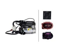 Compresor Sistema Neumático 12 V Para Suspensión Neumática HELLA AUDI A6
