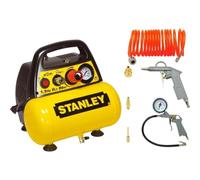 Compresor Stanley 8 bar 6 litros 1,1 kW sin aceite