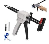 Compresora de pistola de pegamento de tubo de pasta de dientes multipropósito, herramienta de extrusión ajustable manual, para proyectos de bricolaje, reparación de electrónica, trabajo de madera