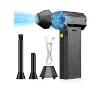 Compressed Air Duster 130,000 RPM Super Power Turbo Jet Fan Mini Blower,Electric Air Duster for Clea