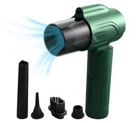 Compressed Air Duster - 18 * 14.5 * 7cm 3 In 1 Cordless Handheld Air Blower, Portable Rechargeable Electric Duster, High Speed Motor For Computer Keyboard Electronics Cleaning