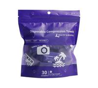 Compressed Towels For Travel - 30 Pieces Soft Absorbent Expandable Cloths, Portable Face Washcloth Set Providing Quick Water Activation | Lightweight Hygiene Accessory Enhancing Everyday Convenience