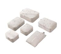 Compression Packing Cube - 6 Pieces Lightweight Traveling Storage Pouch | Travel Bags Organizer For Luggage For Men Women Girls Youth Teens Wife Clothing Shoes Pants Socks Underwear Travel