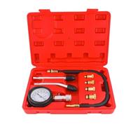 Compression Tester - 27.5cm Cylinder, Motorcycle Gauge, Cylinder Pressure | Accurate Readings, Automotive Repair, Portable Tool, Workshop, Garage, Truck, Car, SUV, Motorbike For Checking Performance