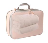 Compression Travel Bags, Large Space Saver Organizers, 40x30cm Waterproof Luggage Pouches, Heavy-Duty Garment Storage for Business and Gym, Reusable Vacuum-Free Packing Sacks