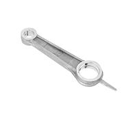 Compressor Connecting Rod 12x23x89mm | Cast Aluminum Piston Accessory for Pump | High - Strength Crankshaft with Sandblasted Finish | Sturdy & Oxidation Protective