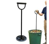 Compressor, Manual Metal Multi Functional Waste Conctor Tool, Home Trash Can Compression Gadget For Outdoor Garden Yard Apartment Dorm Office Bathroom Bedroom Space Saving Waste Management Use