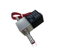 Compressor Valve 1/4" Normally Closed Pneumatic Aluminum Solenoid Valves DC 12V 24V AC 110V 220V Voltage 2 Way For Air Water Oil(12mm,DC 12V)
