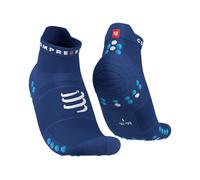 Compressport calcetines Pro Racing V 4.0 Run Low I Bleu marine