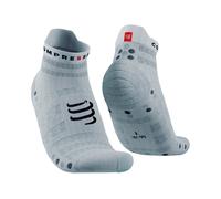 Compressport calcetines Pro Racing V 4.0 Ultralight Run Low IV Blanc