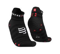 Calcetines de Running Compressport Pro Racing v4.0 Ultralight Run Low Negro 45 - 48