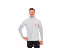 Compressport - Ropa para trail running - Hurricane Waterproof 10/10 Jacket Grey Dawn - Talla XL - Gris Gris XL