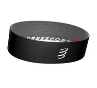 Compressport - Free Belt - Cinturón para Correr, Ciclismo, Escalada - Ultra Ligero - Muy Transpirable - Fibras Suaves - Sin Rebote - Color Negro - Tallas Diferentes