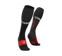COMPRESSPORT Full Socks Run Calcetines de Compresión-Soporte Muscular-Running y Triatlón para Entrenamiento y Competición Unisex Adulto