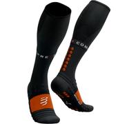 COMPRESSPORT Full Socks Winter Run - Hombre - Negro / Rojo - talla 45-48- modelo 2026