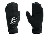 Compressport Hurricane impermeable Mittens | EU XL/XXL in Black
