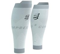 Compressport R2 Oxygen - Blanco - Perneras Running talla S