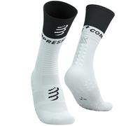 COMPRESSPORT Mid Compression Socks V2.0 - Unisex - Blanco - talla 45/48- modelo 2025