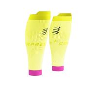 Compressport pantorrilleras R2 Oxygen Manchons / Manchettes déstockage III Jaune/or