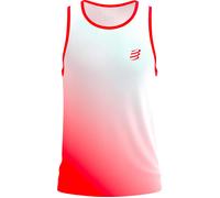 Compressport - Performance Singlet M Fluo Red/White - Talla L - Rojo Rojo L