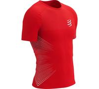 Compressport Performance Ss T-Shirt M High Risk Red White 1ud