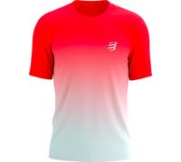 Compressport - Performance Ss Tshirt M Fluo Red/White - Talla M - Rojo Rojo M