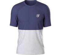 Compressport - Ropa para trail running - Performance SS Tshirt M Peacoat Gray - Talla S - Azul Azul S