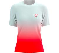 Compressport - Performance Ss Tshirt W Fluo Red/White para Mujer - Talla S - Rojo Rojo S