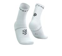 Calcetines de Running Compressport Pro Marathon V2.0 Blanco/Negro 45 - 48
