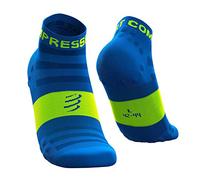 COMPRESSPORT Pro Racing Socks v3.0 Ultralight Run Low Calcetines para Correr, Unisex-Adult, Fluo Azul, T2