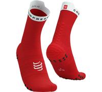 COMPRESSPORT Pro Racing Socks V4.0 Run High - Unisex - Rojo / Blanco - talla 35/38- modelo 2025