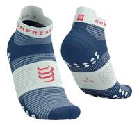COMPRESSPORT Pro Racing Socks V4.0 Run Low - Unisex - Azul - talla 42/44- modelo 2025