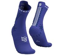 COMPRESSPORT Pro Racing Socks V4.0 Trail - Unisex - Azul - talla 42/44- modelo 2024