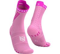 COMPRESSPORT Pro Racing Socks V4.0 Trail - Unisex - Rosa - talla 42-44- modelo 2026