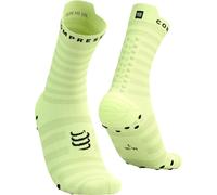 COMPRESSPORT Pro Racing Socks V4.0 Ultralight Run High - Hombre - Verde / Amarillo - talla 35/38- modelo 2025