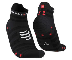COMPRESSPORT Pro Racing Socks V4.0 Ultralight Run Low - Unisex - Negro - talla 35-38- modelo 2026