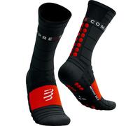 COMPRESSPORT Pro Racing Socks Winter Run - Hombre - Rojo / Negro - talla 35-38- modelo 2024