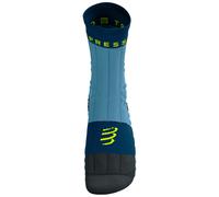 Compressport - Pro Racing Socks Winter Trail Denim/Poseidon de Lana - Talla 39-41 - Azul Azul 39-41