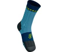 Compressport calcetines Pro Racing Winter Trail Chaussettes III Bleu