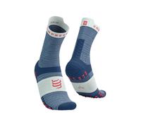 Compressport Pro Racing V 4.0 Run High Chaussettes II Bleu marine