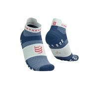 Compressport Pro Racing V 4.0 Run Low Chaussettes I Bleu marine