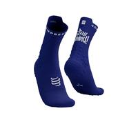 Compressport Pro Racing V 4.0 Trail Stay Behind Chaussettes II Bleu