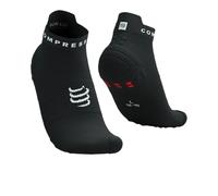 Compressport Pro Racing v4.0 Run Low calcetines | EU L in Black/White