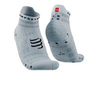COMPRESSPORT Pro Racing Socks V4.0 Ultralight Run Low - Unisex - Blanco - talla 42-44- modelo 2026