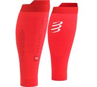 Pantorrilleras de running compressport r2 3.0 unisex rojo/blanco S (30-34)