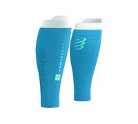 Pantorrillera de Trail Compressport R2 3.0 Azul Royal/Blanco M (34-38)